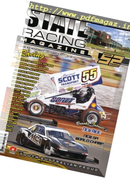 State Racing Magazine – January 2018 Cover