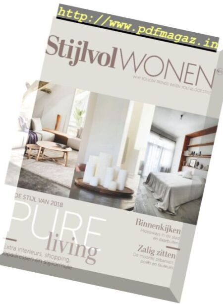 Stijlvol Wonen – 17 december 2017 Cover