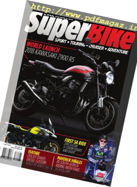 Superbike South Africa – January 2018 Cover
