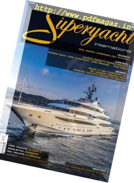 Superyacht International Edizione Italiana – Inverno 2017-2018 Cover