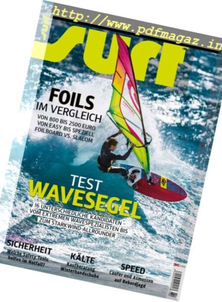 Surf Germany – Januar 2018 Cover