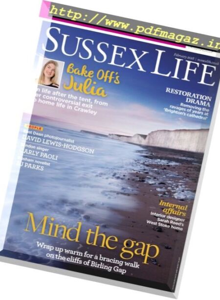 Sussex Life – February 2018 Cover