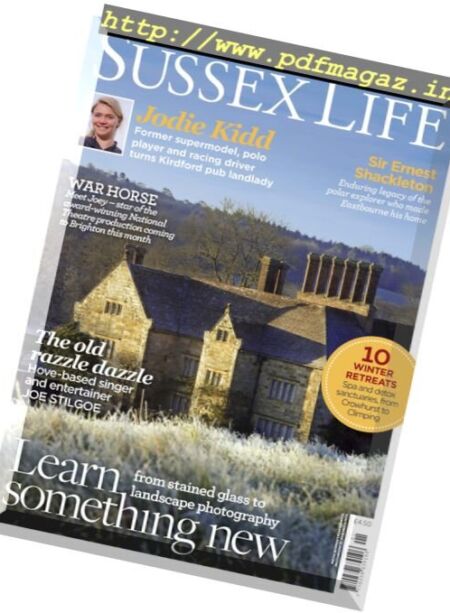 Sussex Life – January 2018 Cover