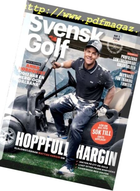 Svensk Golf – februari 2018 Cover