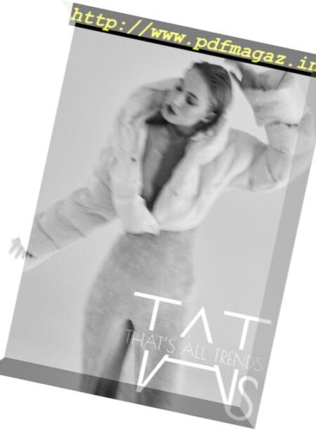 TATs. That’s All Trends – Dicembre 2017 Cover