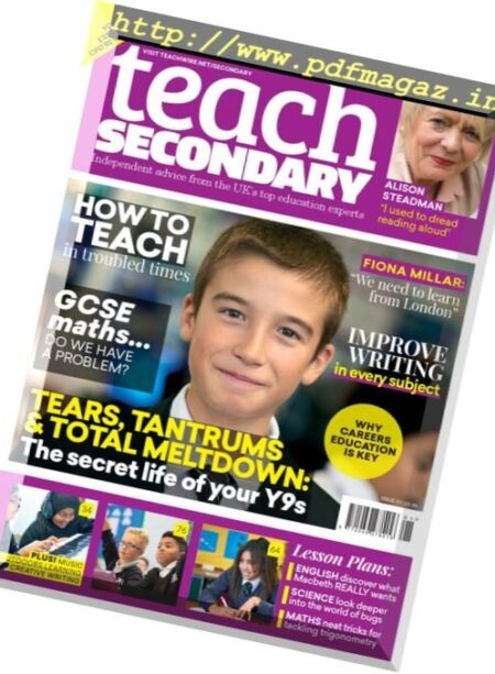 Teach Secondary – January 2018 Cover