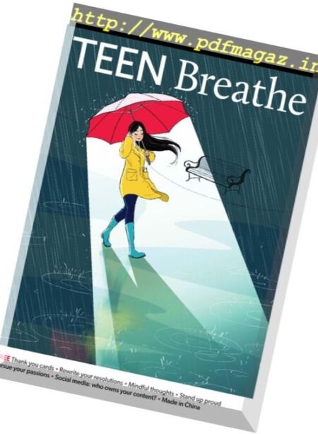 Teen Breathe – Issue 3, 2017 Cover