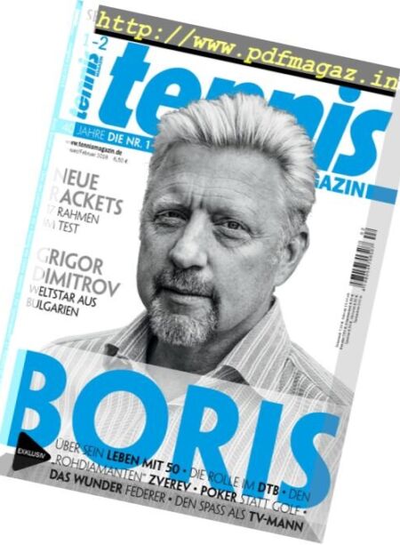 Tennis Magazin – Januar 2018 Cover