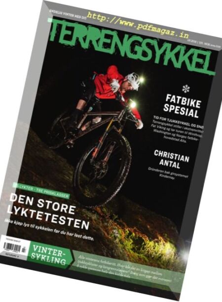 Terrengsykkel – januar 2018 Cover