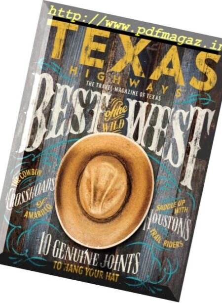 Texas Highways – February 2018 Cover