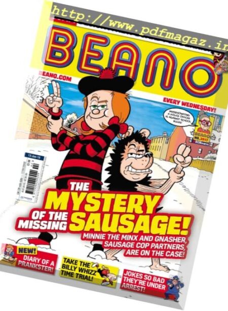 The Beano – 13 January 2018 Cover