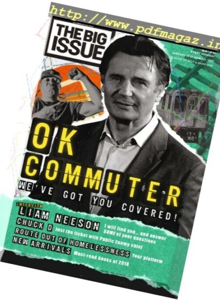 The Big Issue – 13 January 2018 Cover