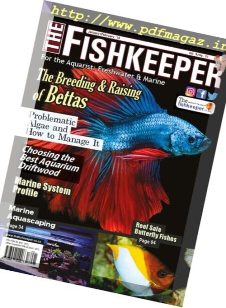 The Fishkeeper – January-February 2018 Cover