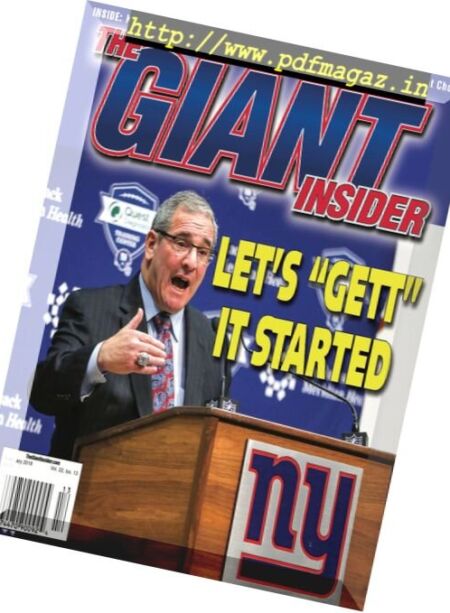 The Giant Insider – 15 January 2018 Cover