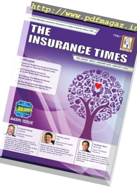 The Insurance Times – January 2018 Cover