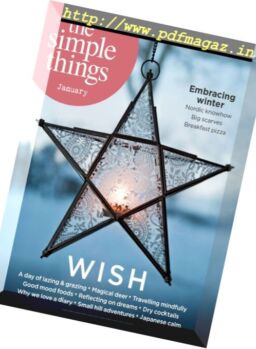 The Simple Things – January 2018