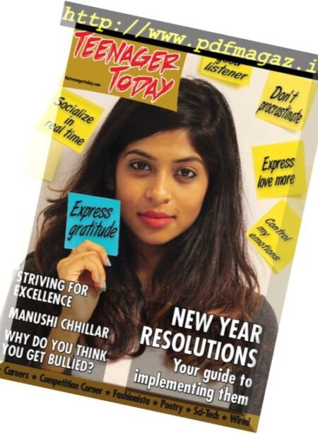 The Teenager Today – January 2018 Cover