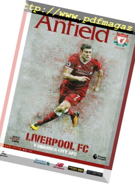 This is Anfield – Liverpool FC vs Swansea City – 26 December 2017 Cover