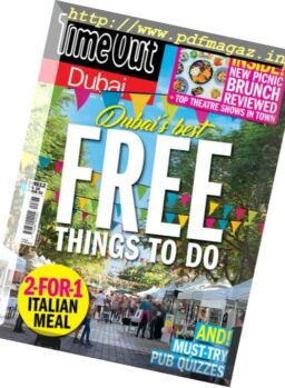 TimeOut Dubai – 17 January 2018