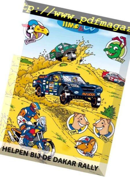 Timo & Co – Helpen Bij De Dakar Rally 2017 Cover