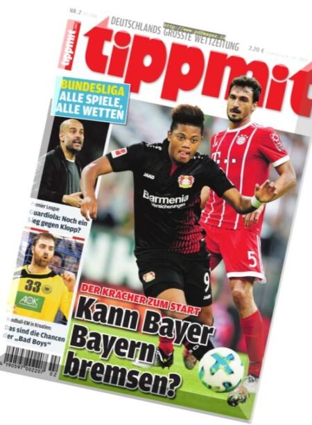 Tippmit – 9 Januar 2018 Cover