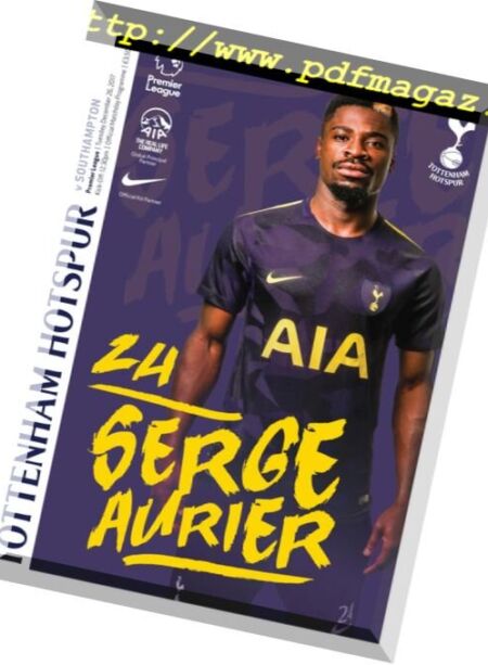 Tottenham Hotspur – 23 December 2017 Cover