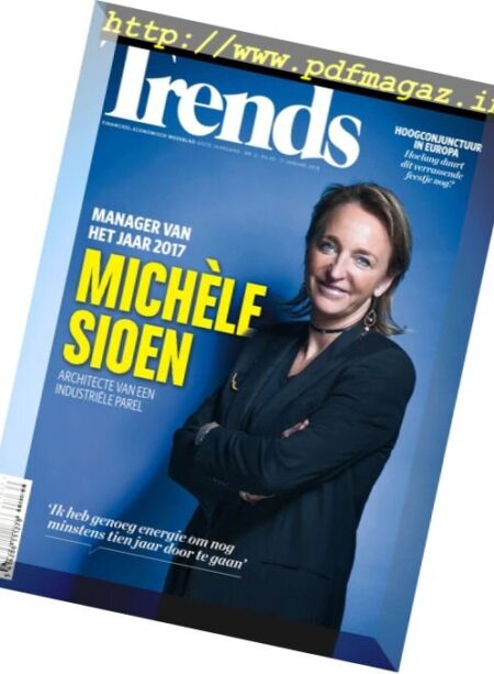 Trends Belgium – 11 Januari 2018 Cover