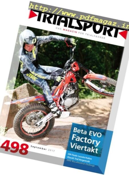 Trialsport – September 2017 Cover