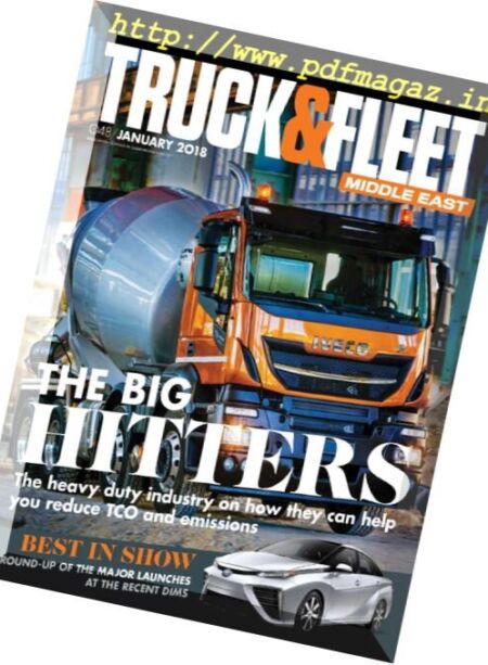 Truck & Fleet Middle East – January 2018 Cover