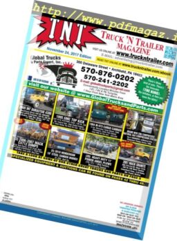Truck N Trailer – 5 December 2017