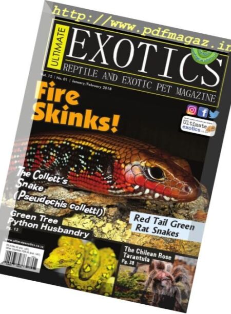Ultimate Exotics – January-February 2018 Cover