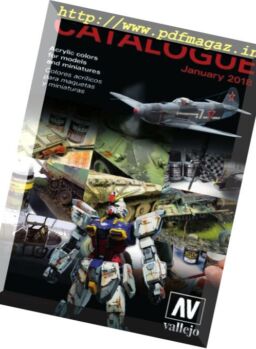 Vallejo Catalogue – January 2018
