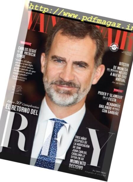 Vanity Fair Spain – enero 2018 Cover