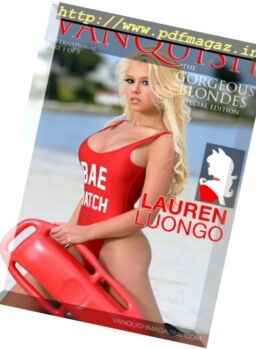 Vanquish Magazine – Gorgeous Blondes Special Edition 2017 (Part 1)