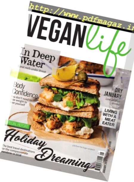 Vegan Life – January 2018 Cover