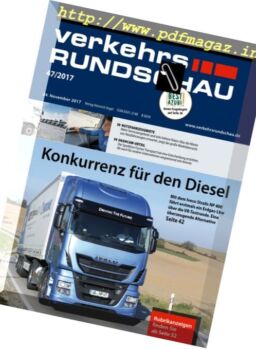 Verkehrs Rundschau – 24 November 2017