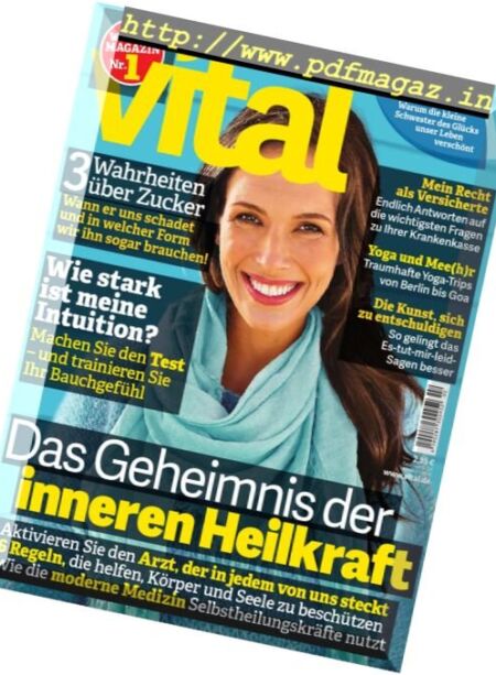 Vital – Februar 2018 Cover