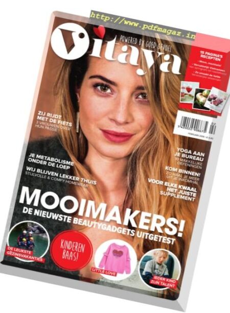 Vitaya – februari 2018 Cover