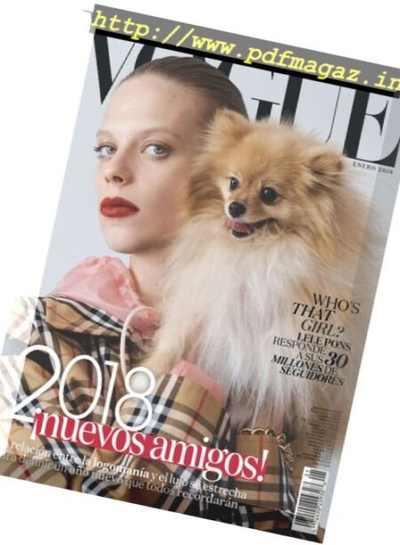 Vogue Latinoamerica – enero 2018 Cover