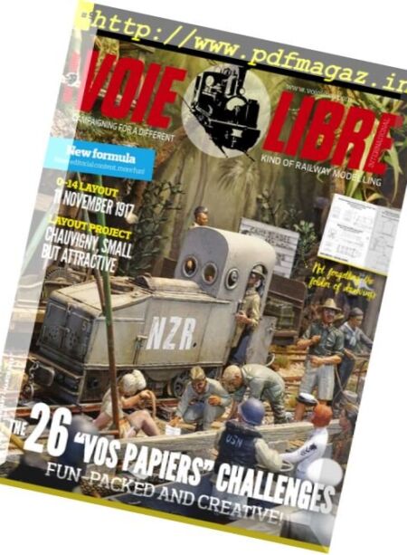 Voie Libre – January 2018 Cover
