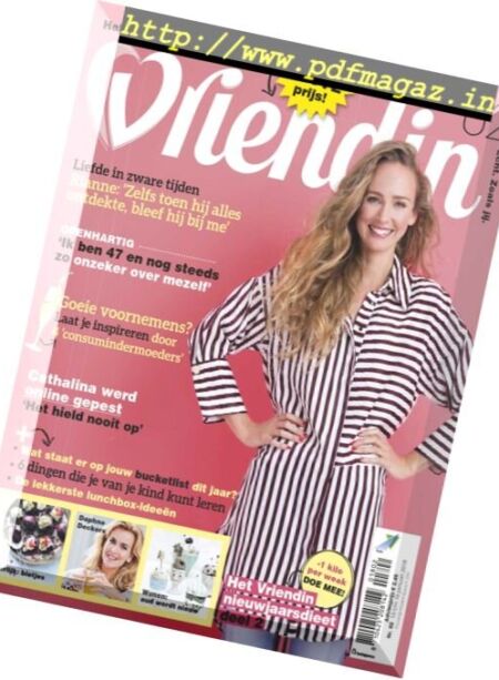 Vriendin – 10 Januari 2018 Cover