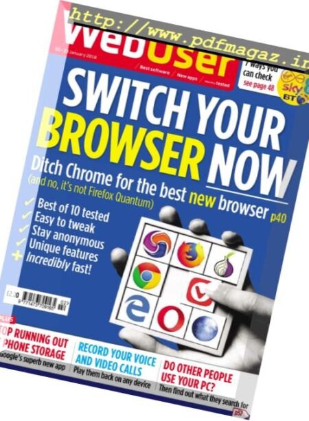 WebUser – 10 January 2018 Cover