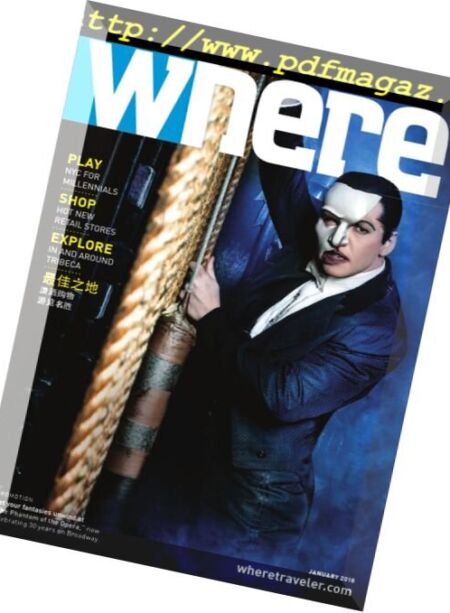 Where New York – January 2018 Cover
