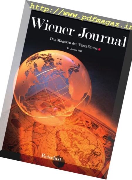 Wiener Journal – 12 Januar 2018 Cover