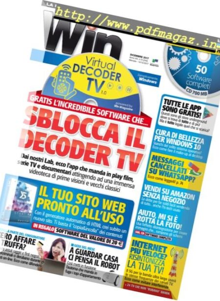 Win Magazine – febbraio 2018 Cover