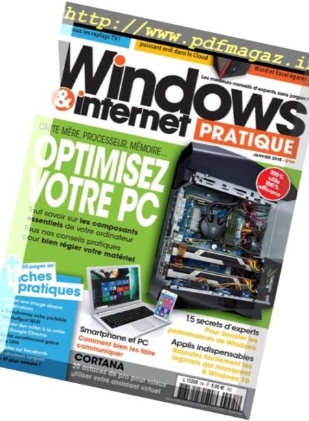 Windows & Internet Pratique – janvier 2018 Cover