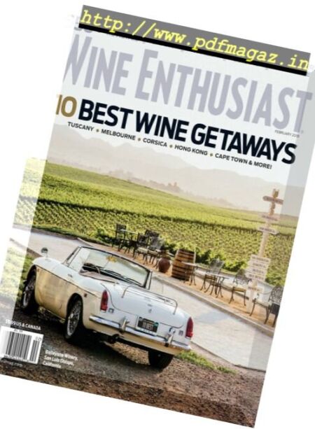 Wine Enthusiast – February 2018 Cover