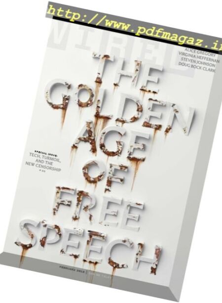 Wired USA – February 2018 Cover