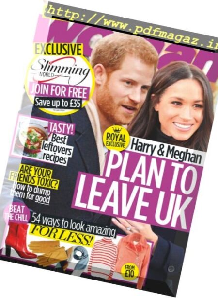 Woman UK – 18 December 2017 Cover