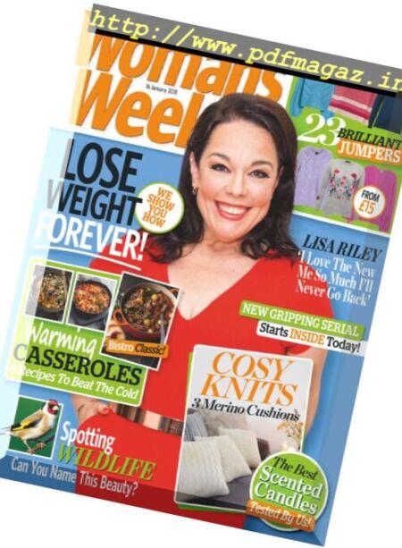 Woman’s Weekly UK – 25 December 2017 Cover